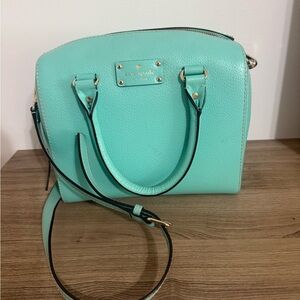 Kate Spade Aqua Blue/Teal Satchel